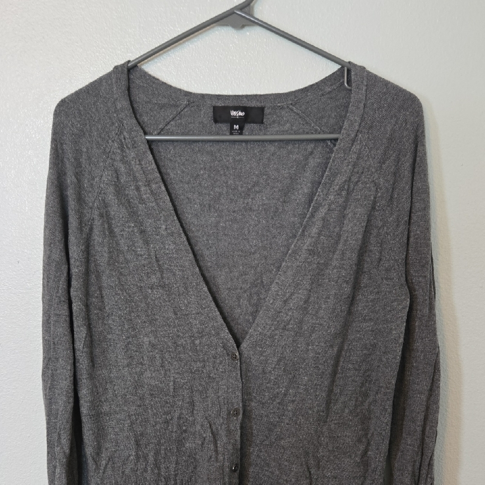 Mossimo | Gray Button Down Cardigan Size Medium